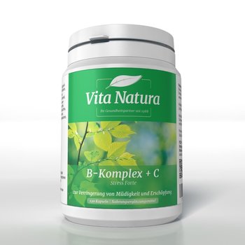Vitamin B Komplex plus Vitamin C Vita Natura