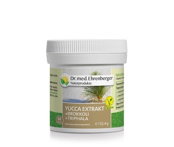 Yucca Extrakt Kapseln (+Brokkoli +Triphala) Dr. Ehrenberger